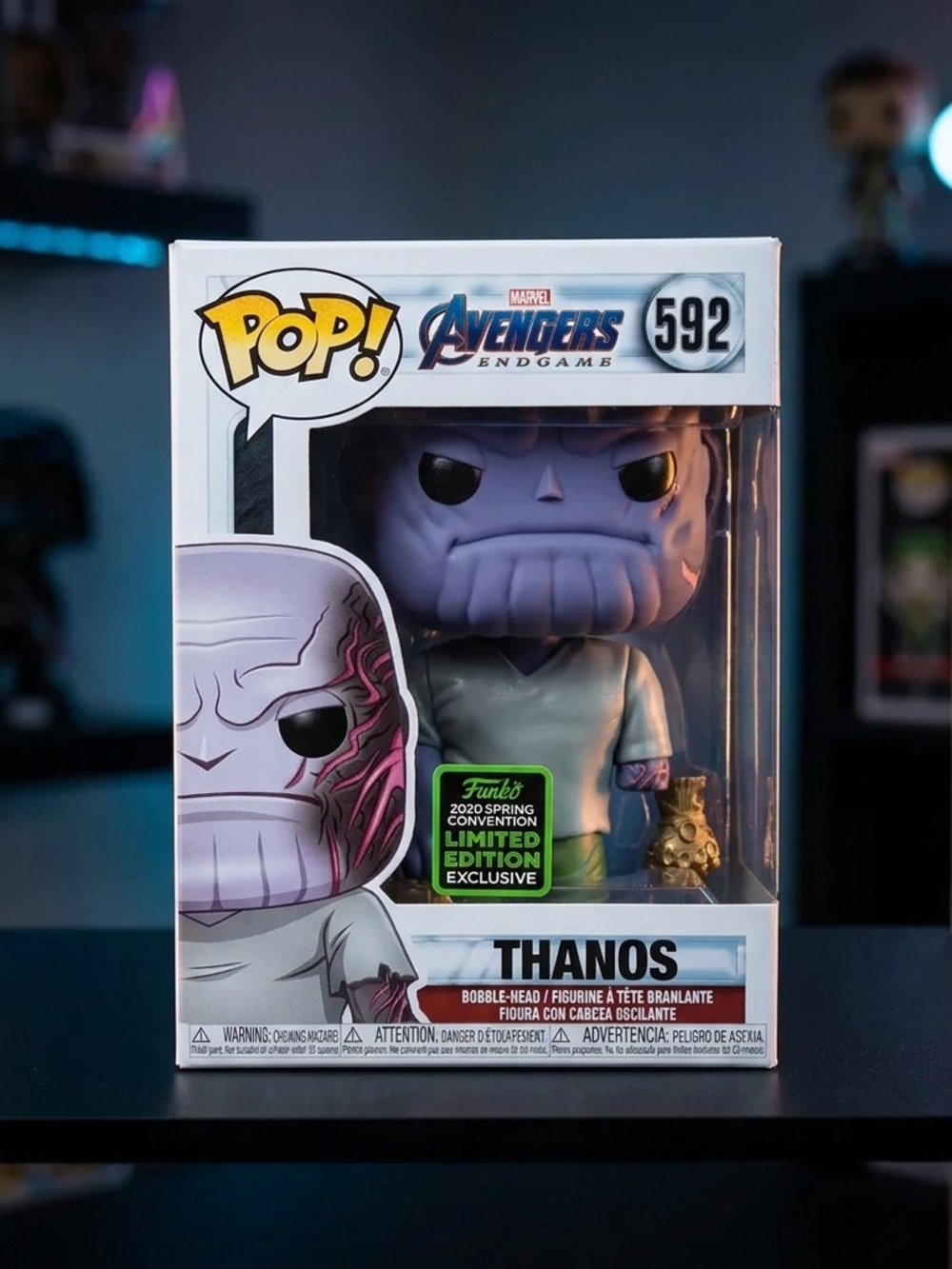 Funko Pop! Avengers Endgame Thanos Vinyl Figure - Purple